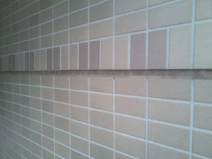 化粧目地改修Before